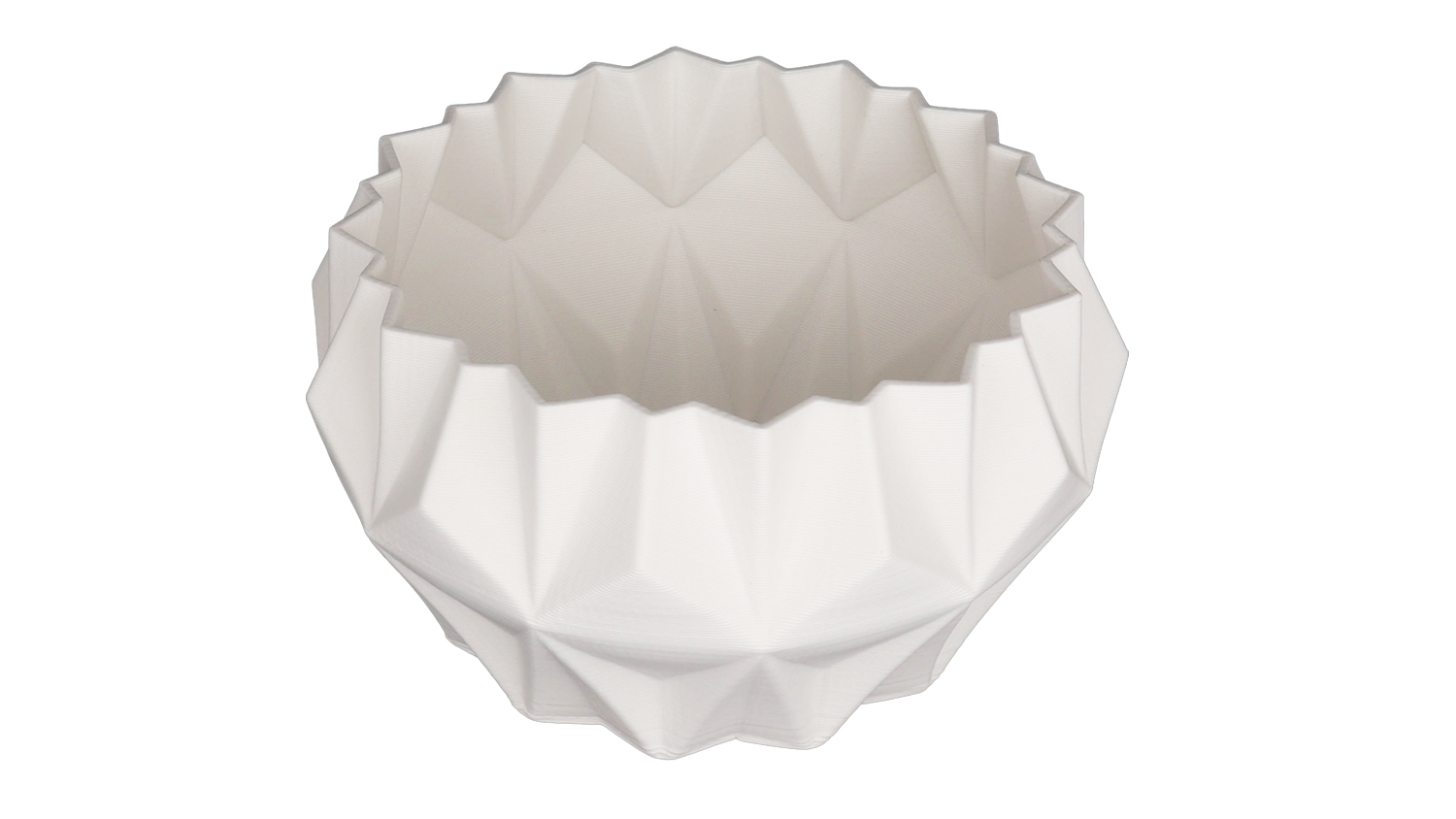 Gael White Ceramic Bowl