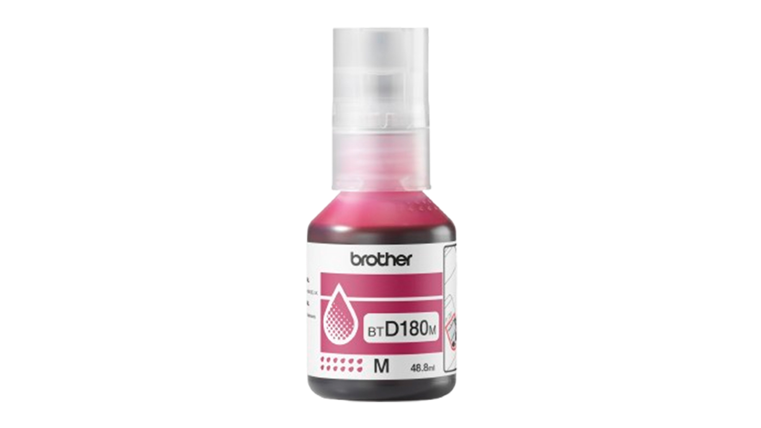 Brother BTD180M Ink Bottle - Magenta (Up to 5000 Pages Yield)