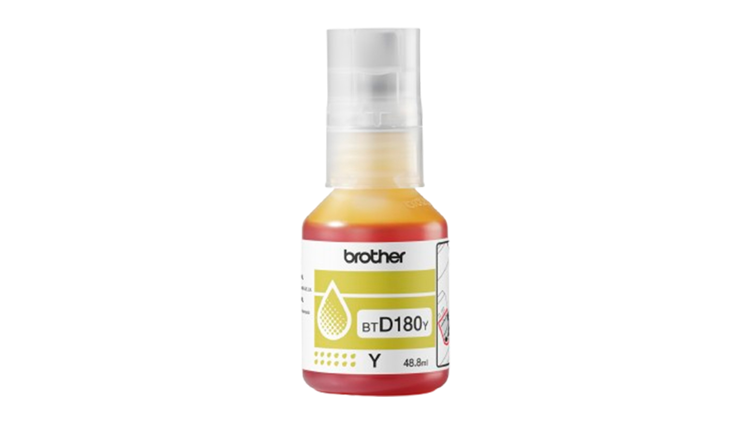 Brother BTD180Y Ink Bottle - Yellow (Up to 5000 Pages Yield)