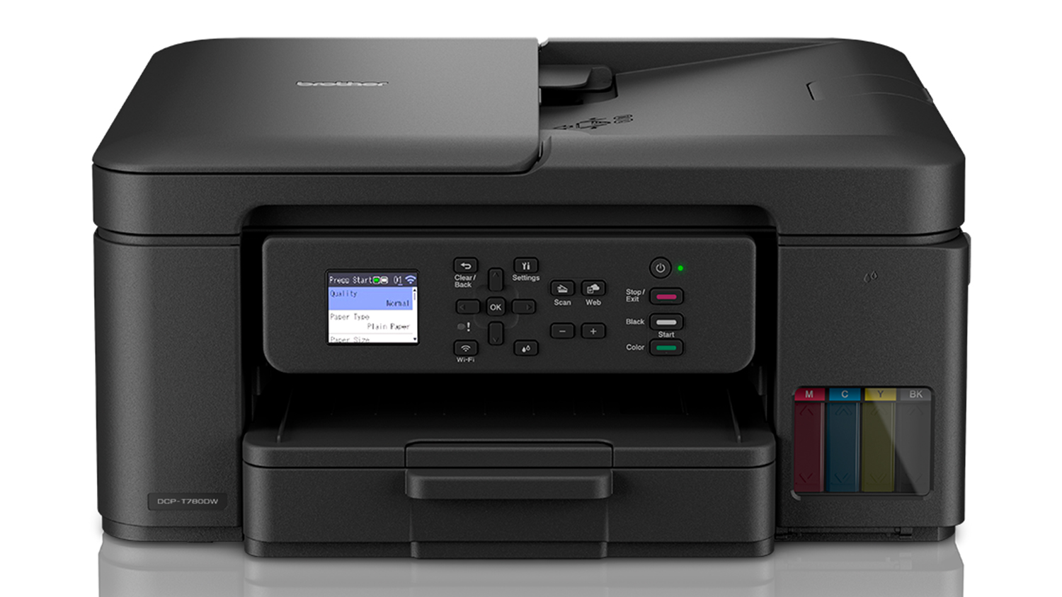 Brother DCPT780DW A4 All-in-One Ink Tank Printer - Grey