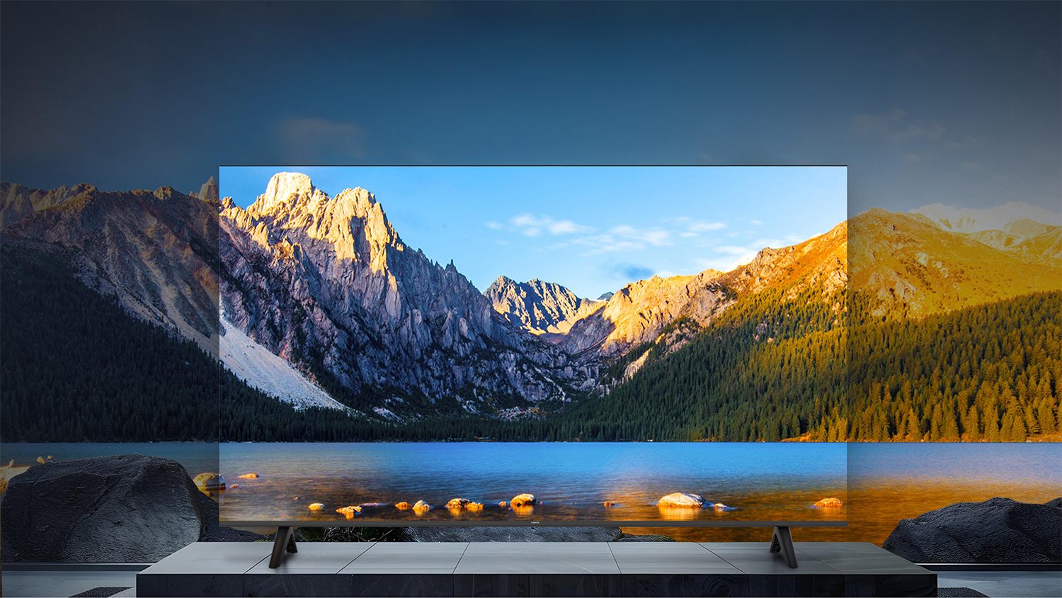 Konka 55" CK68 Smart 4K QLED TV (2025) with Google TV OS