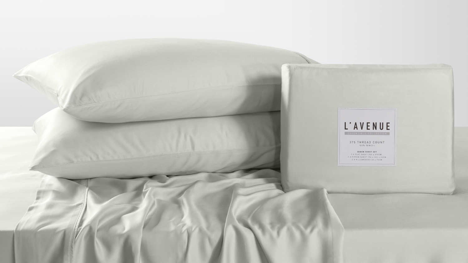 375TC Tencel Moonstruck Sheet Set by L'Avenue