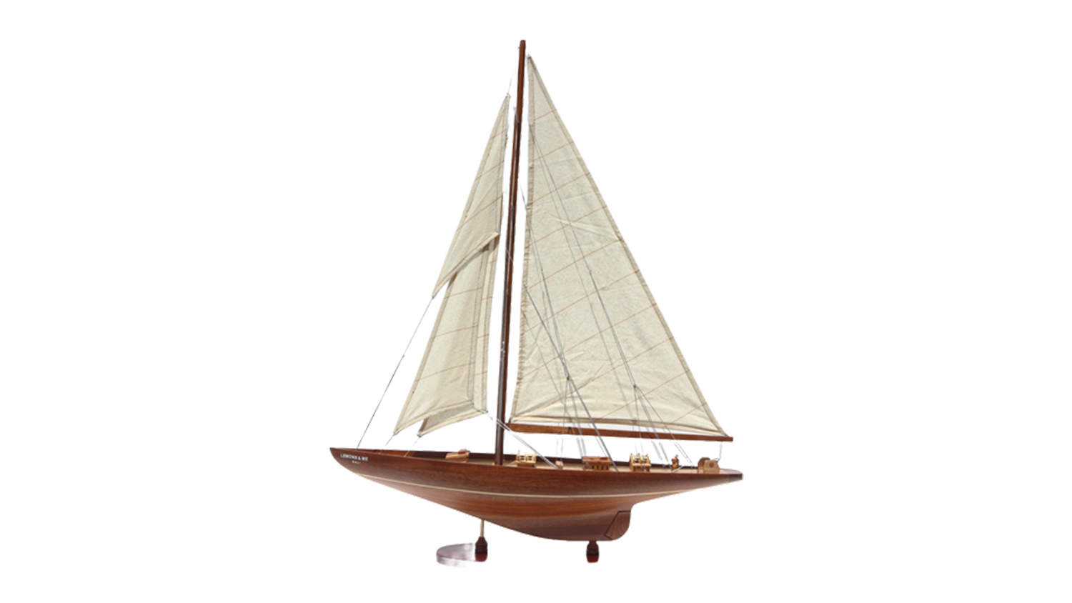Classic Craft Model Boat - Shamrock Racing Yacht