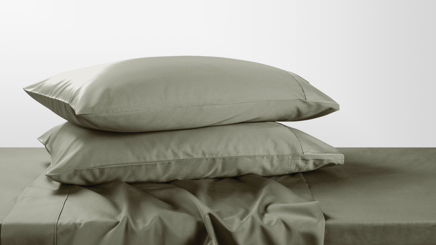 500TC Bamboo Cotton Blend Olive Sheet Set by Savona