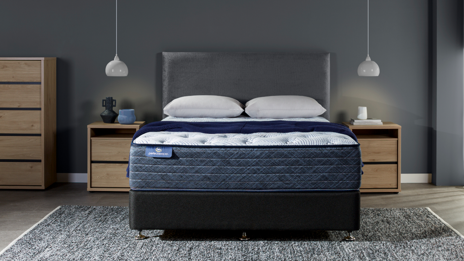 Blue Lagoon Firm Double Mattress by Serta
