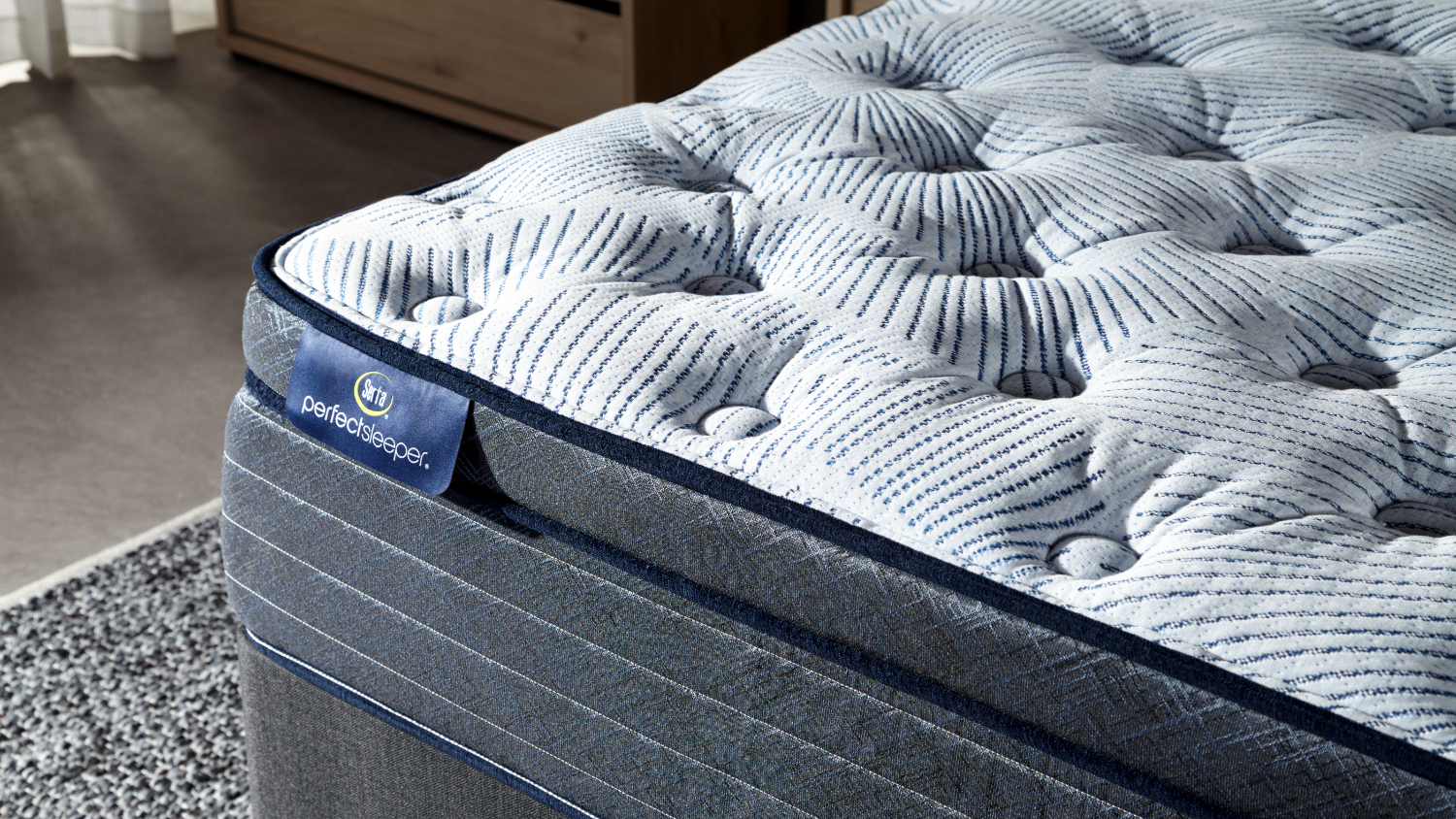 Blue Lagoon Medium Single Mattress by Serta