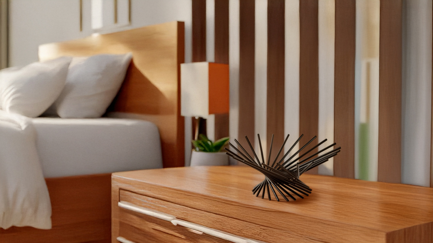 Metal Black Sculpt Bowl