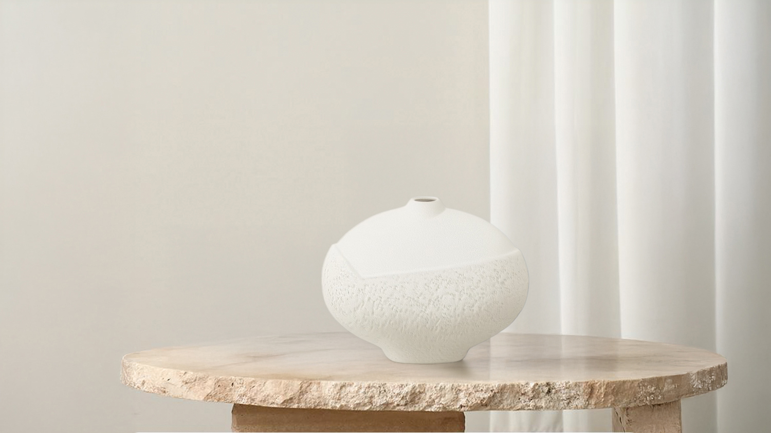 Serenity Cream Vase - Large