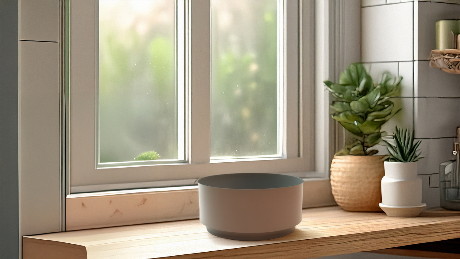 Harlow Grey Gloss Planter