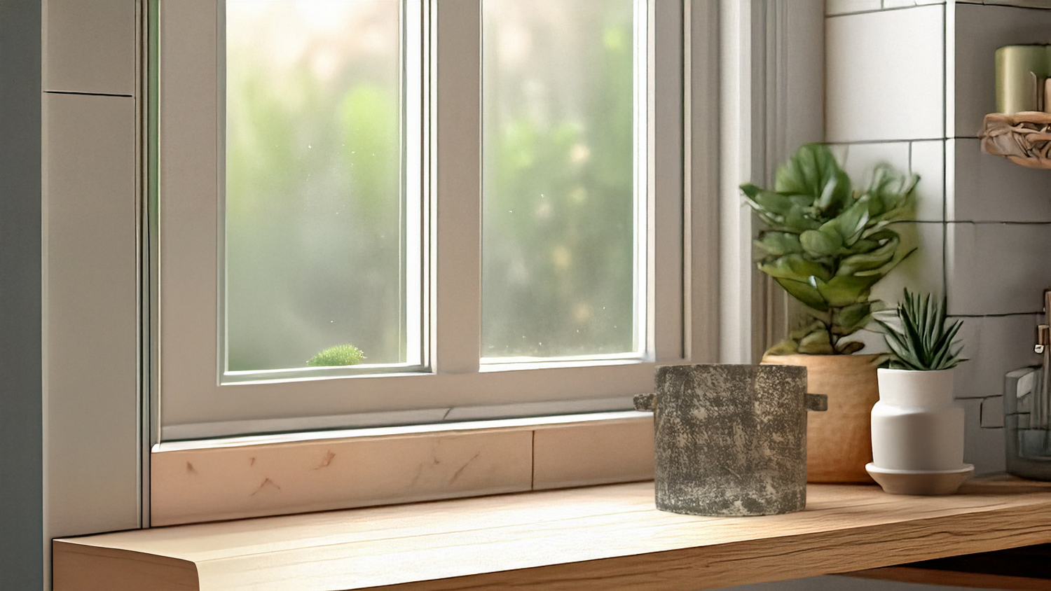 Atticus Rustic Grey Planter with Handles - Large