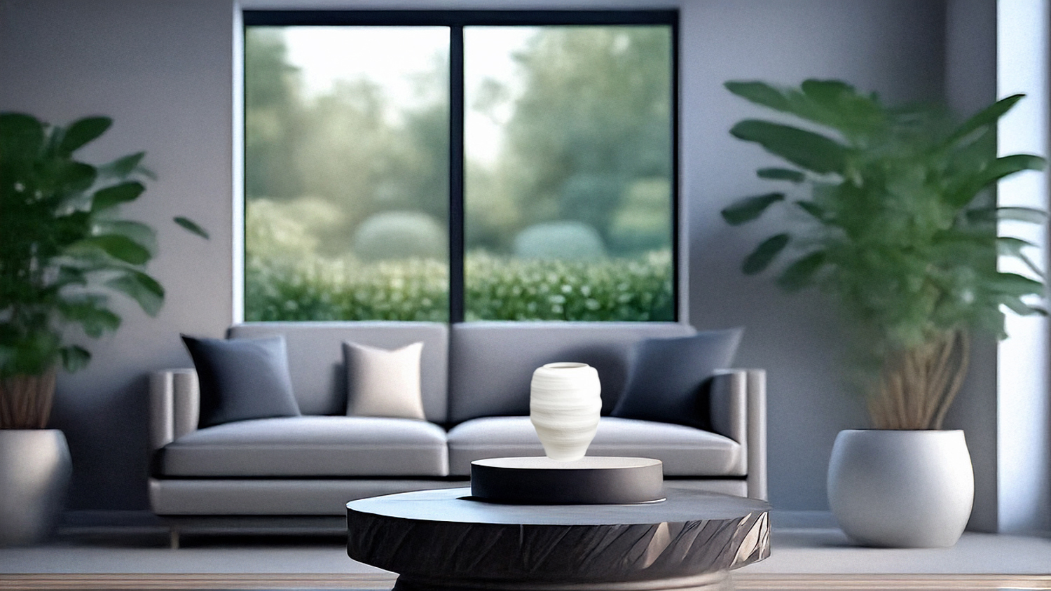 Riaz White Vase - Large