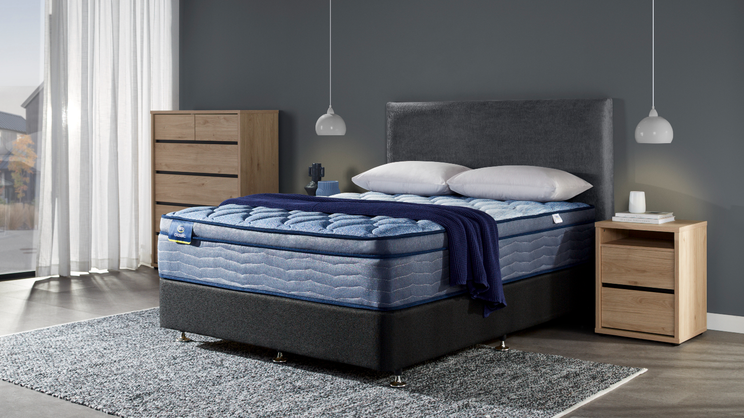 Brecon Medium Double Mattress by Serta