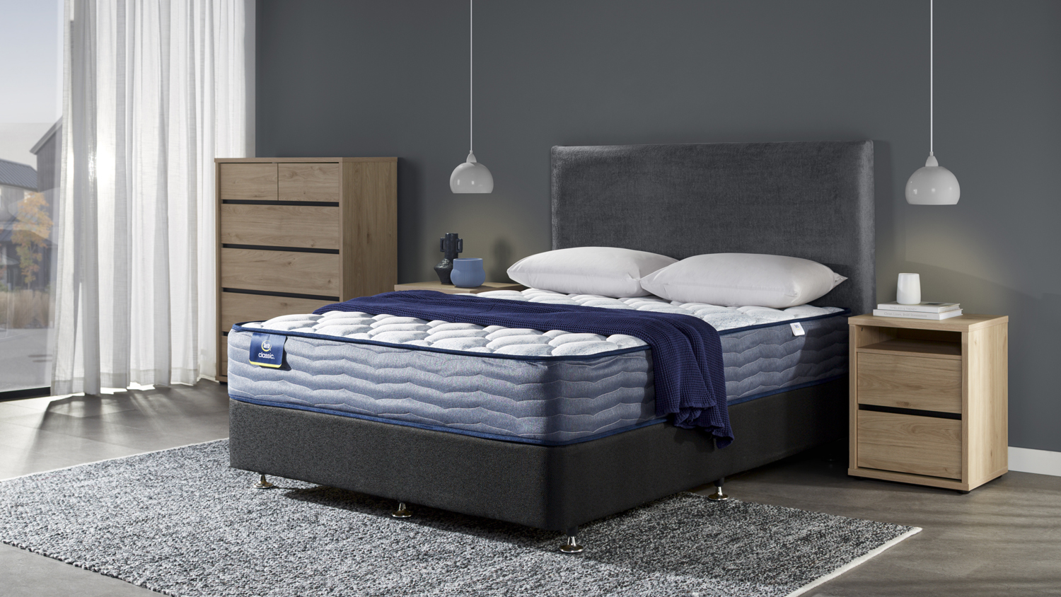 Alden Medium King Single Mattress by Serta
