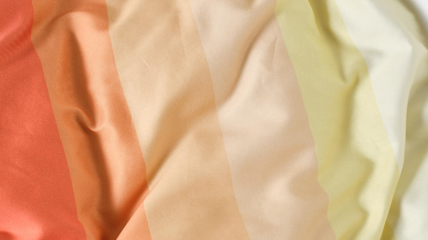 Sunrise Stripe Bubblegum Duvet Cover Set by Squiggles