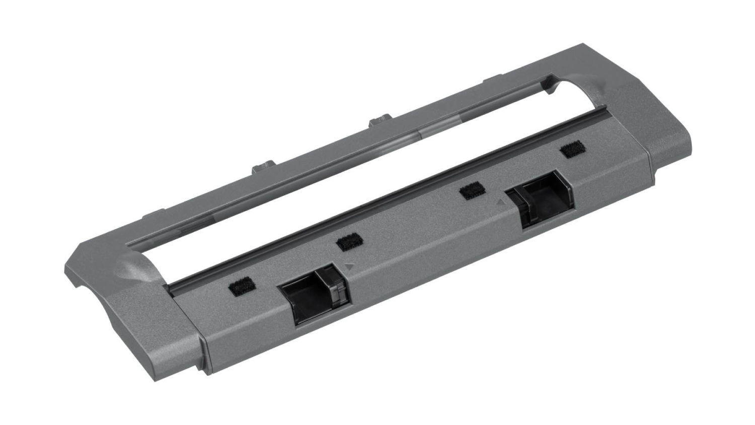 A right-facing angled view of a main brush cover