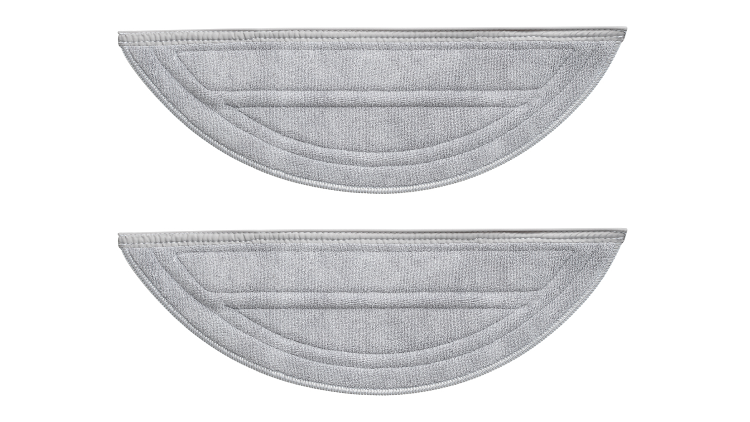 A view of two vibrarise mop cloths