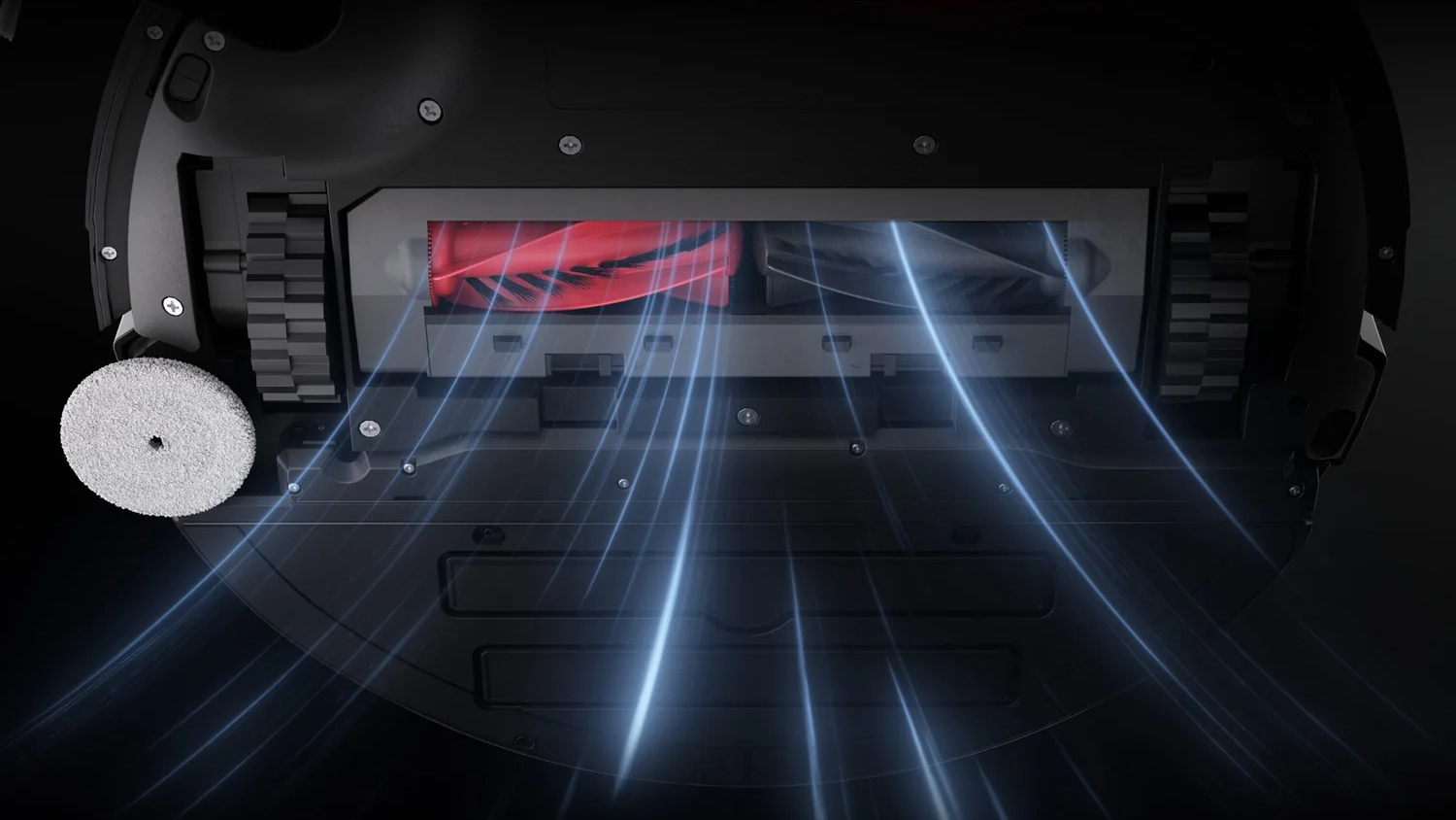 Roborock Floating Main Brush Cover for Saros 10 - Dark Grey (8.02.0386)