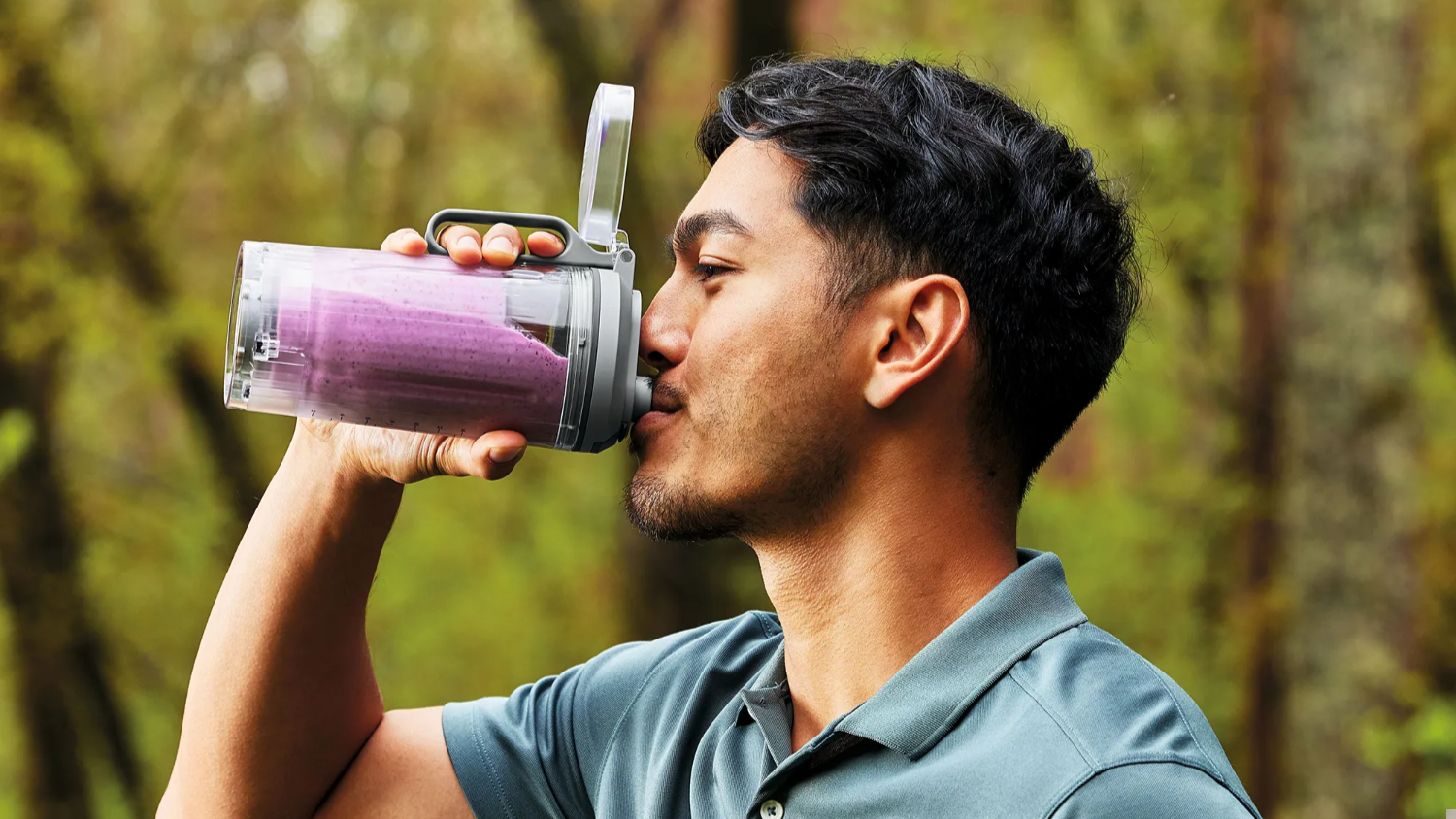 Ninja Blast Max Portable Blender - Platinum Silver (BC251SLANZ)