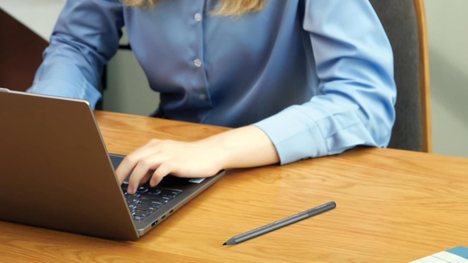 Lenovo USI Pen 2 Magnetic Stylus Pen for Chromebooks - Lunar Grey (GX81Q72385)