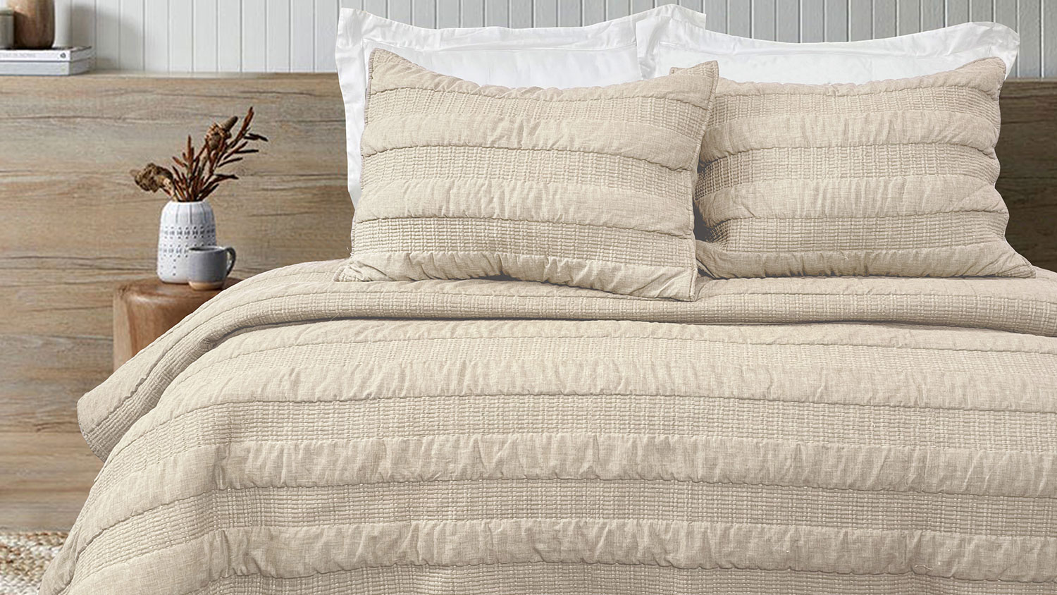 Naples Linen Comforter Set by L'Avenue