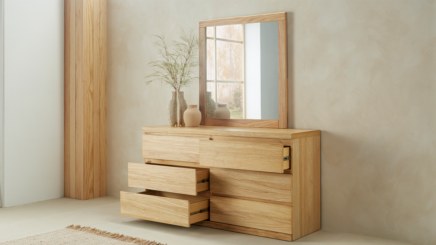 Echo 6 Drawer Lowboy