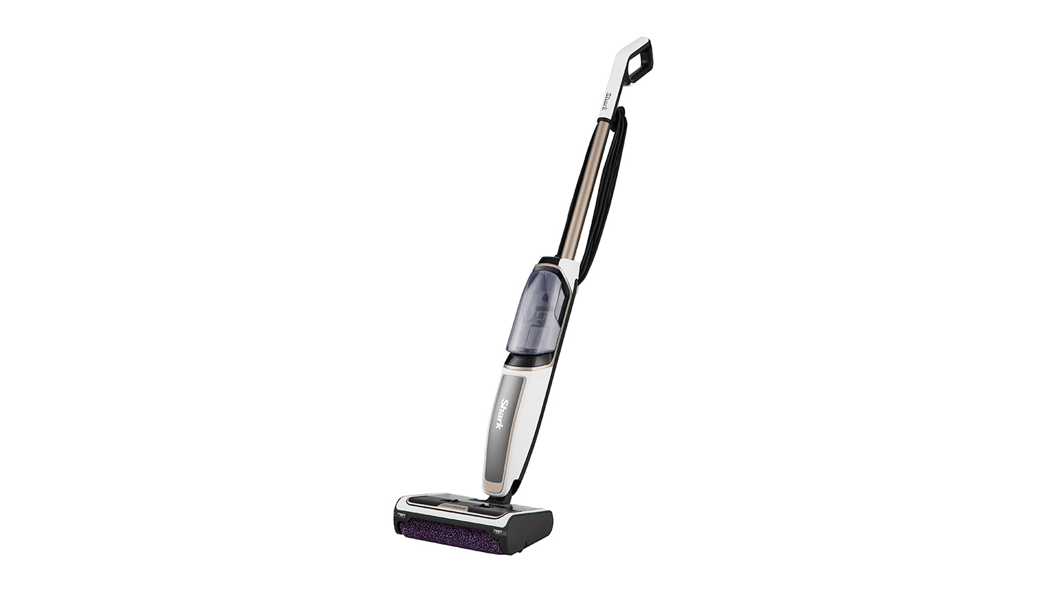 An angled view of the Shark Steam Mop, facing left.