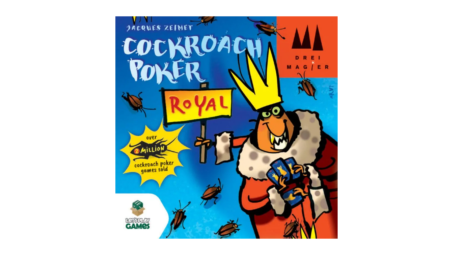 A cover for Cockroach Poker Royal Bluffing Card Game