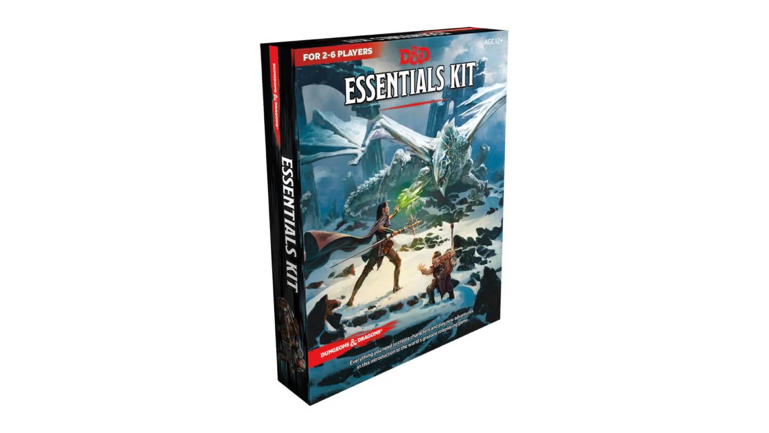 A box of Dungeons & Dragons Essentials Kit