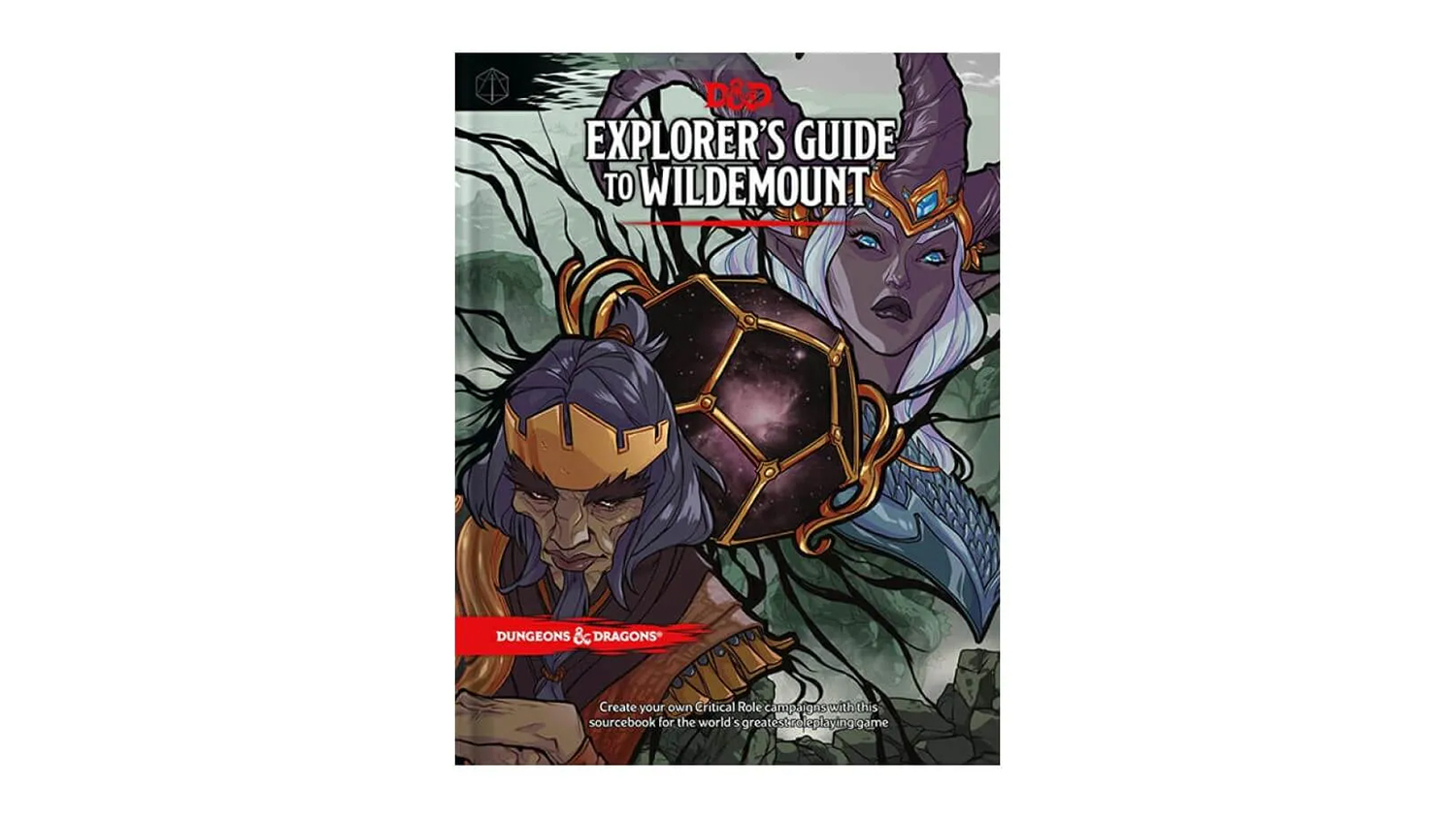 A sourcebook cover for D&D Explorer's Guide to Wildemount