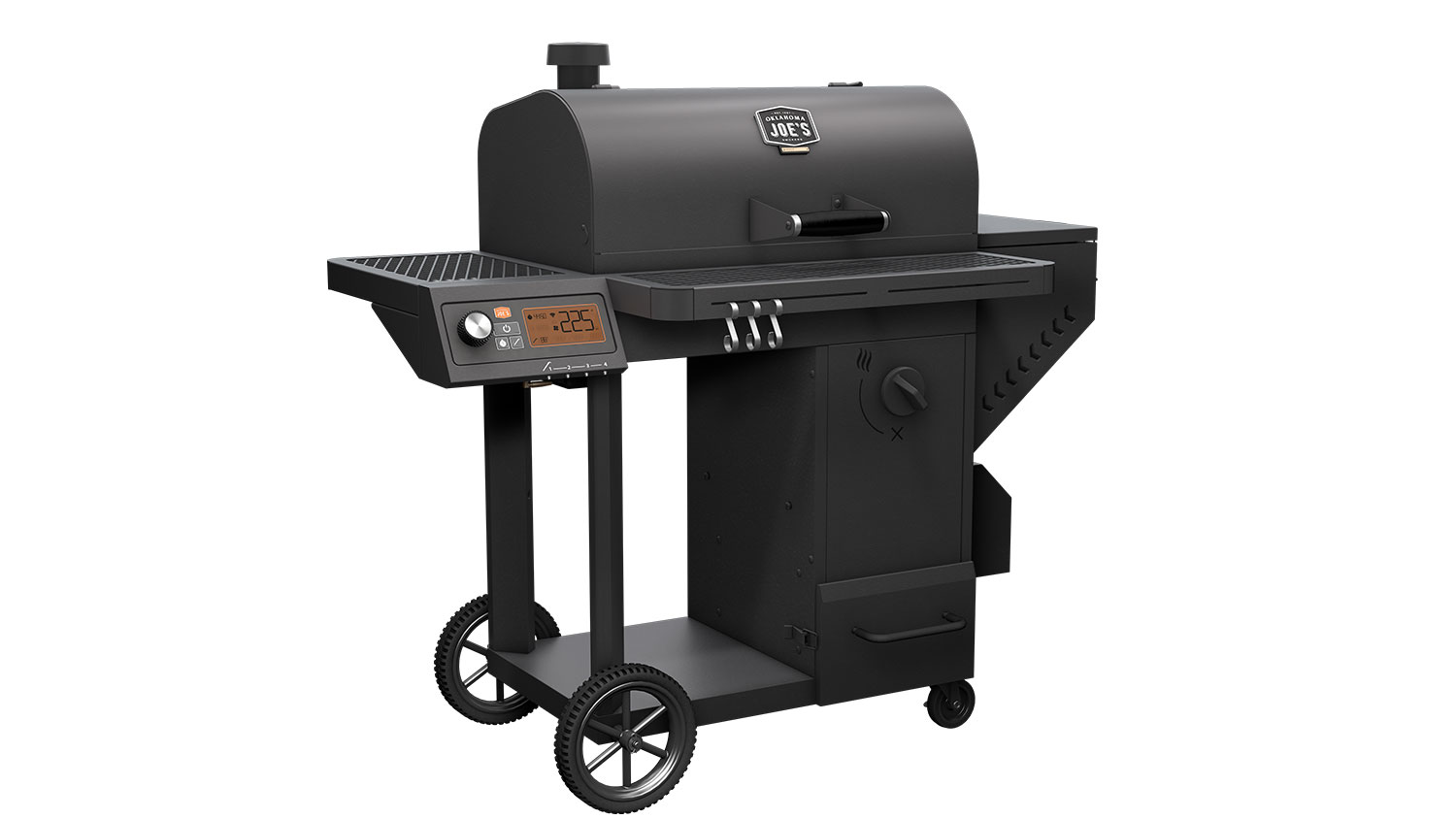 Oklahoma Joe's Tahoma charcoal smoker with digital controls