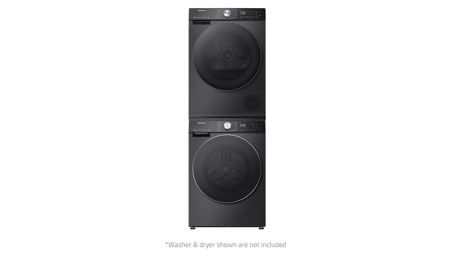 Hisense Laundry Stacking Kit - Black (HPSS90AB)