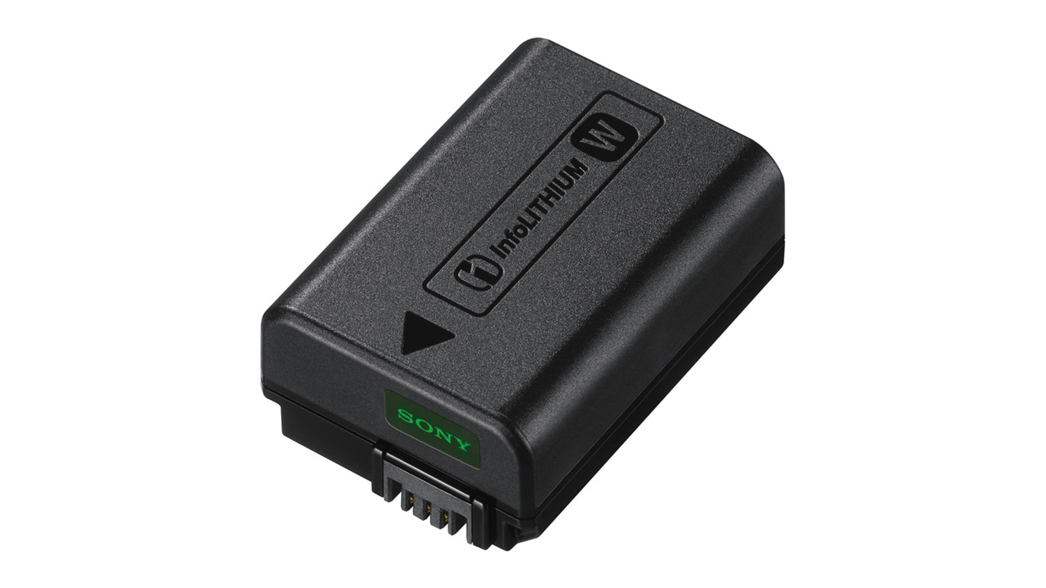 Black Sony W-series camera battery