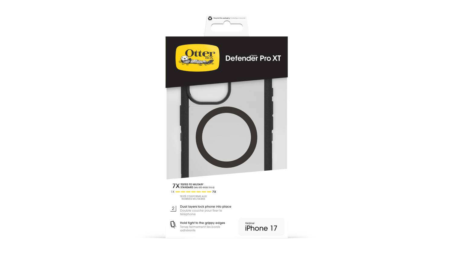 Otterbox Defender Pro XT MagSafe Case for iPhone 17 - Black