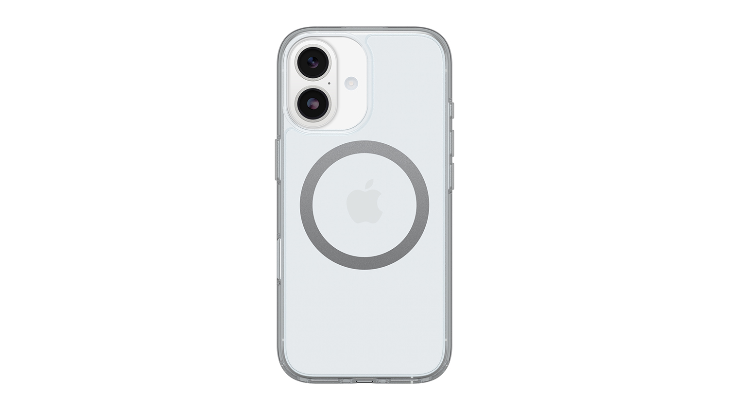 A front view of the Otterbox Symmetry MagSafe Case and iPhone 17