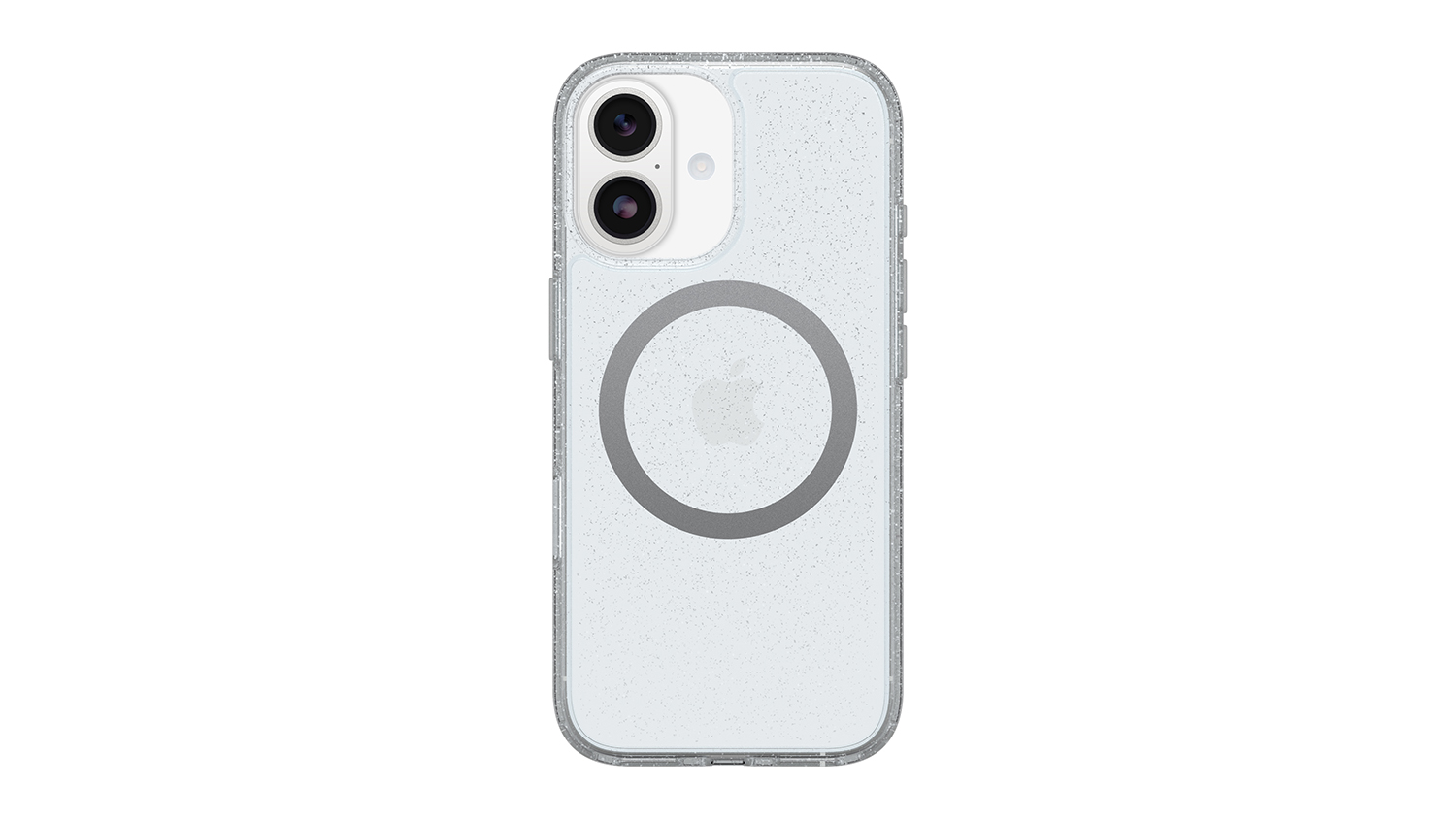 A front view of the Otterbox Symmetry MagSafe Case and iPhone 17