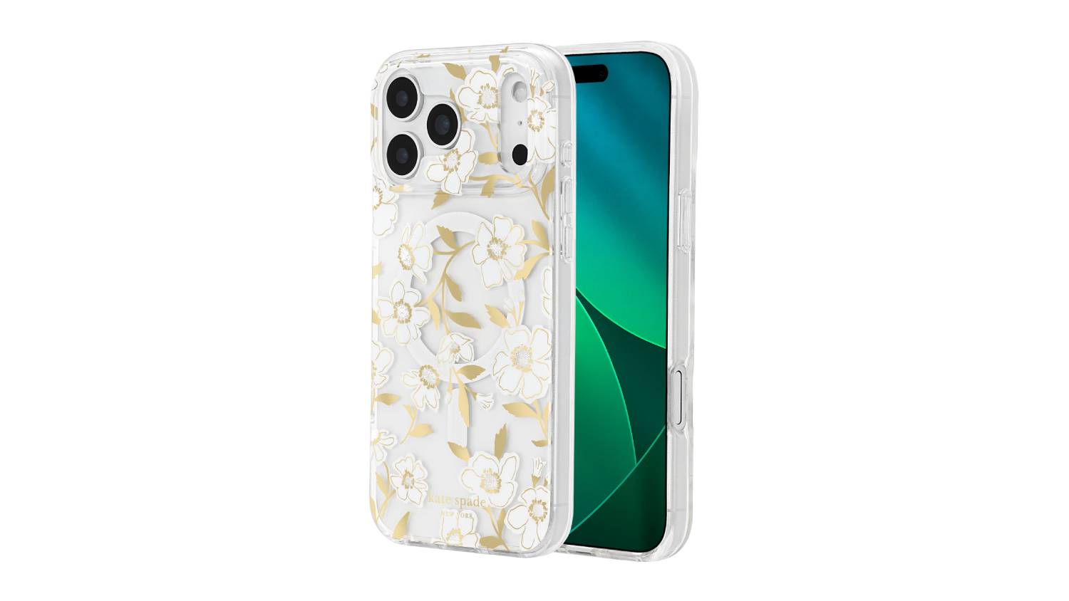 Kate Spade New York Protective MagSafe Case for iPhone 17 Pro Max - Sunshine Floral