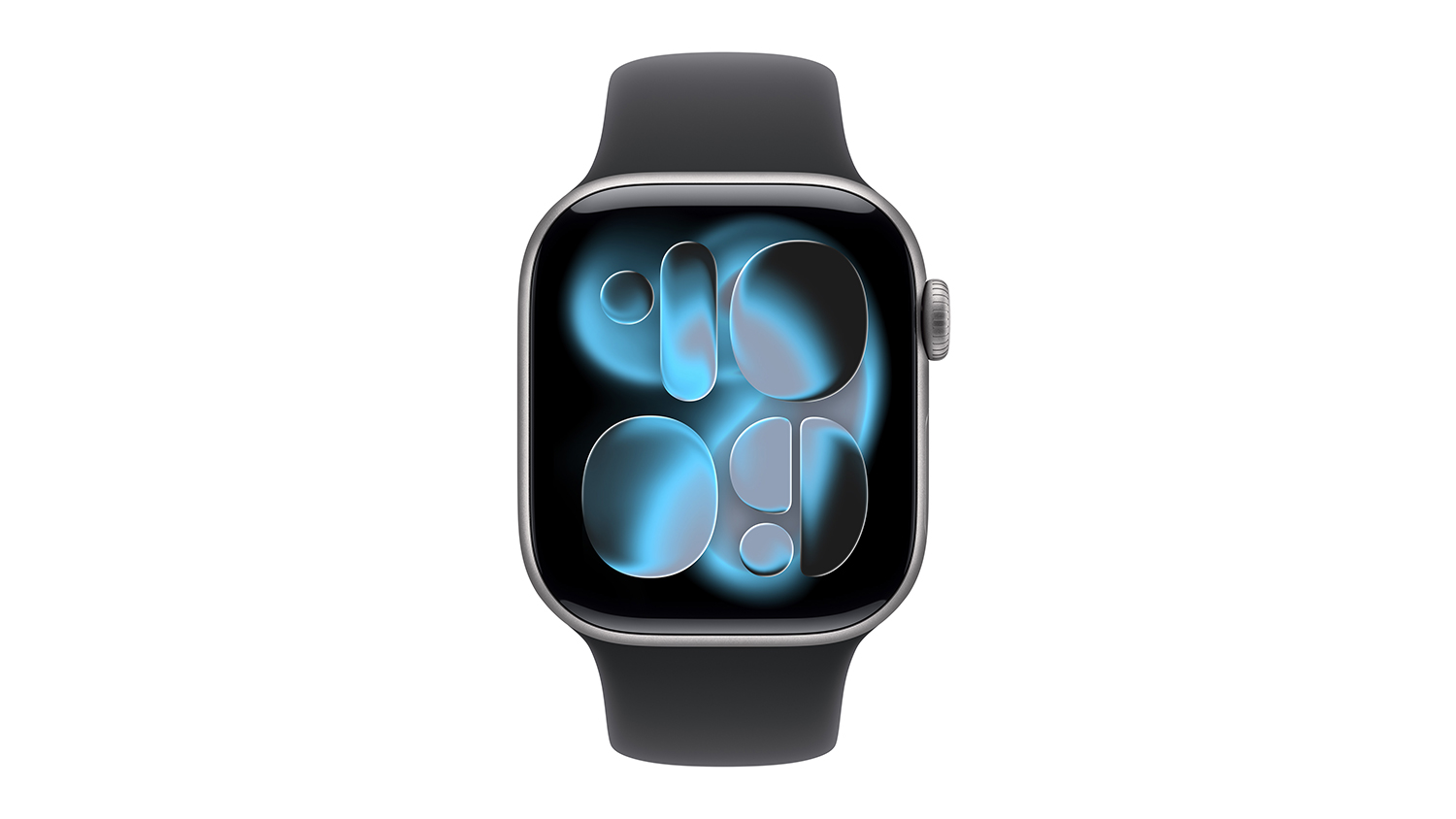 Apple Watch Series 11 - Space Grey Aluminium Case with Black Sport Band (42mm, GPS+Cellular, Bluetooth, Small-Medium)