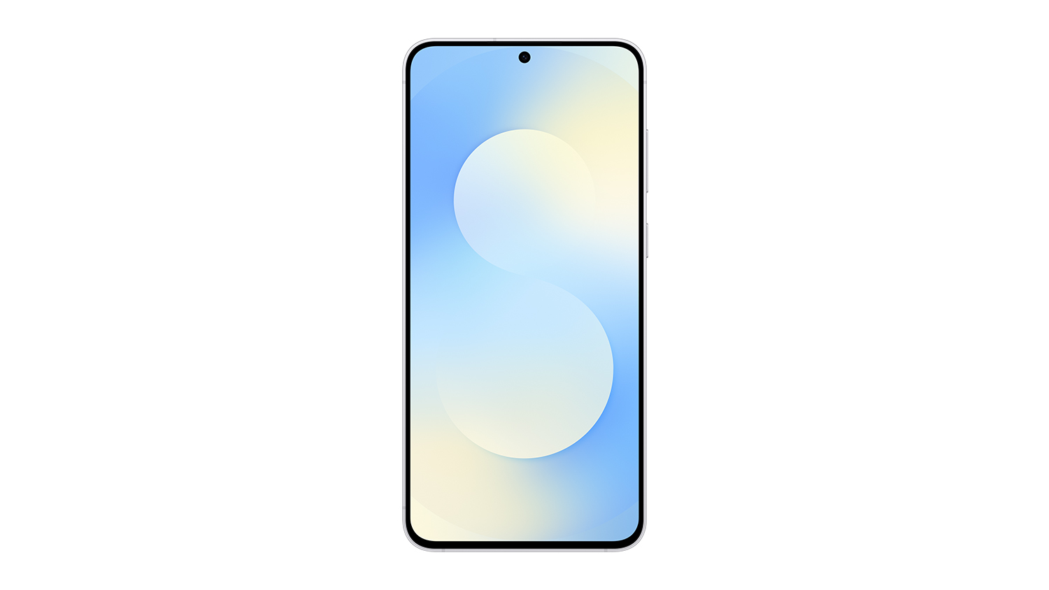 A front view of a Samsung Galaxy S25 FE 5G 128GB Smartphone