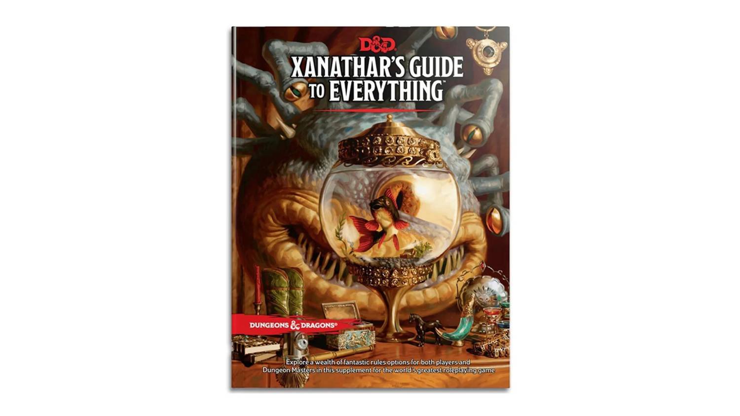 A box of Xanathar's Guide to Everything