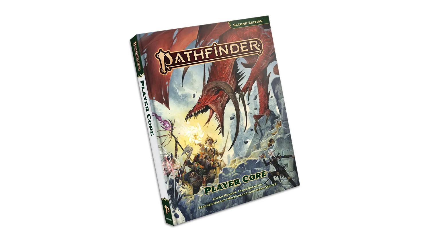A book cover of the Pathfinder (2nd Edition) Remaster: Player Core