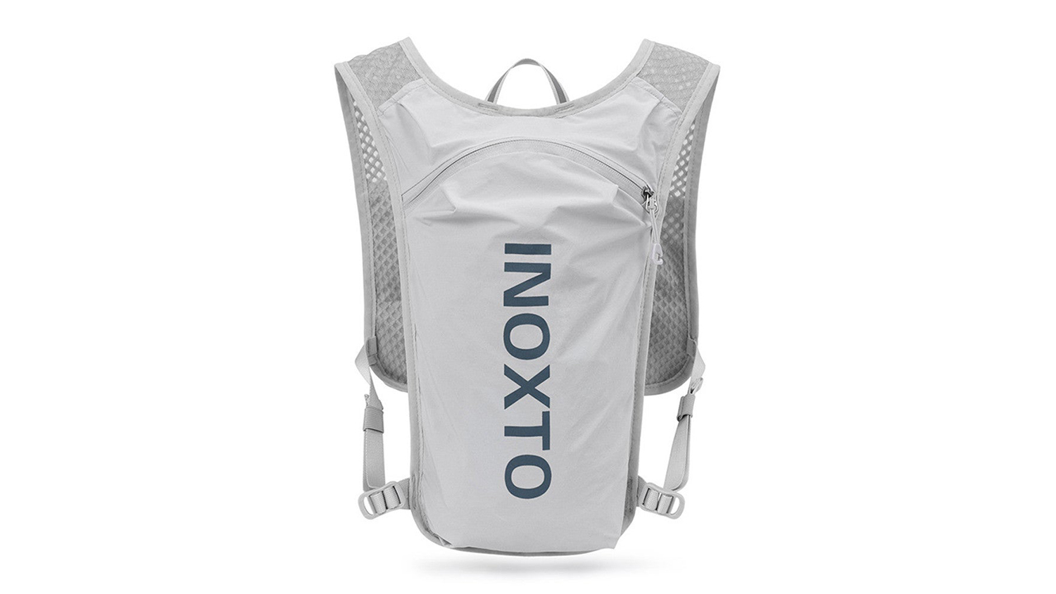 A HOD Running Hydration Vest with mesh straps and a front pocket