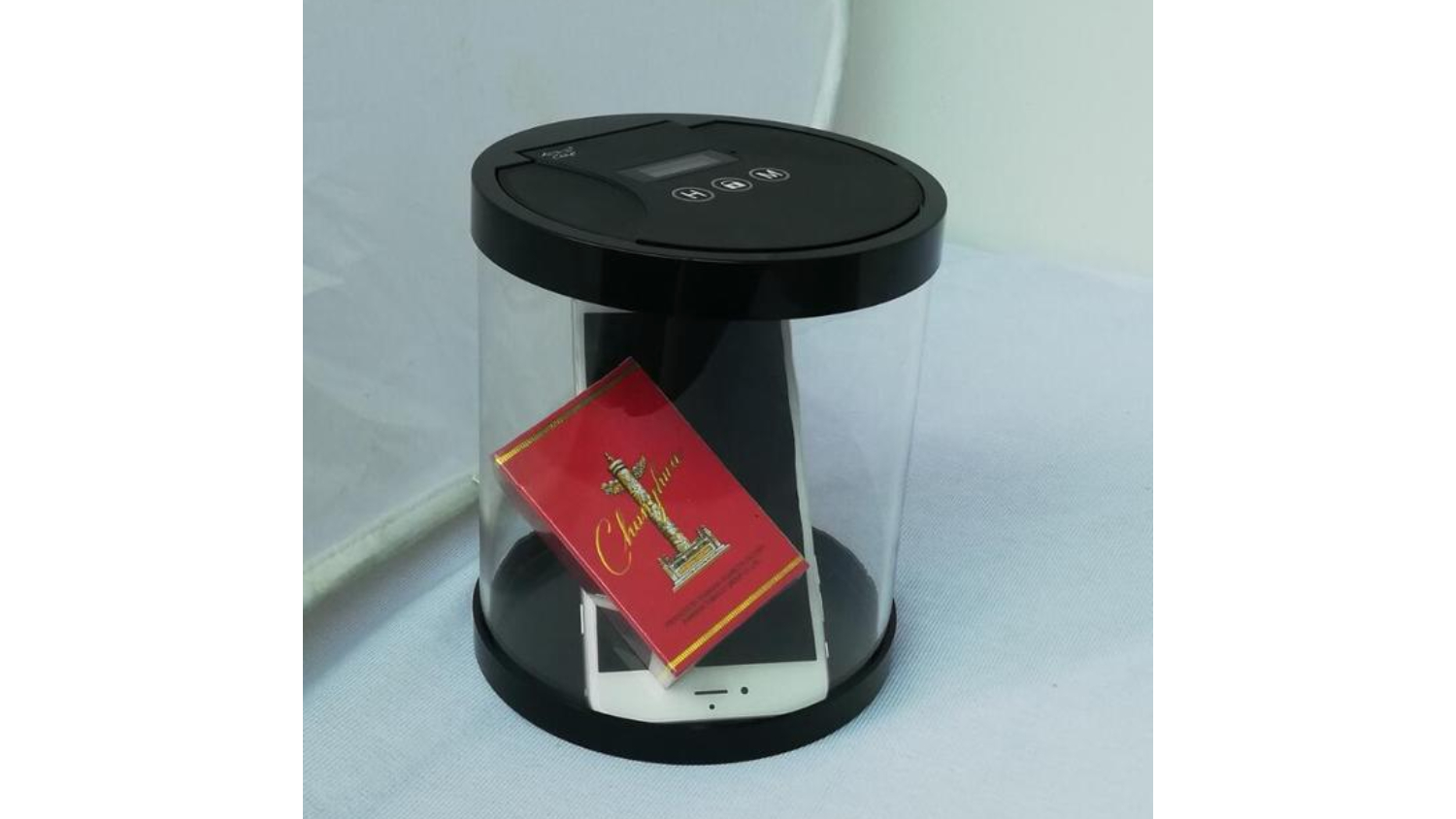 HOD Electronic Lockbox with Digital Timer - Black