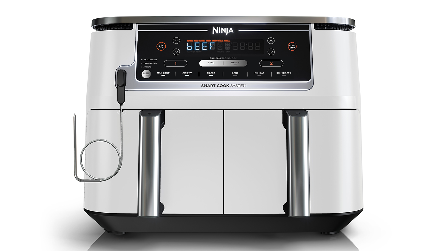 White Ninja Foodi Max XXXL Smart Dual Zone 9.5L Air Fryer