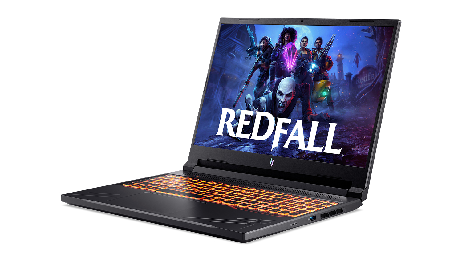 Acer Nitro V 16" Gaming Laptop - AMD Ryzen AI 7 16GB-RAM 1TB-SSD NVIDIA GeForce RTX 5050 8GB Graphics Copilot+ PC - Obsidian Black (NH.QZZSA.006)
