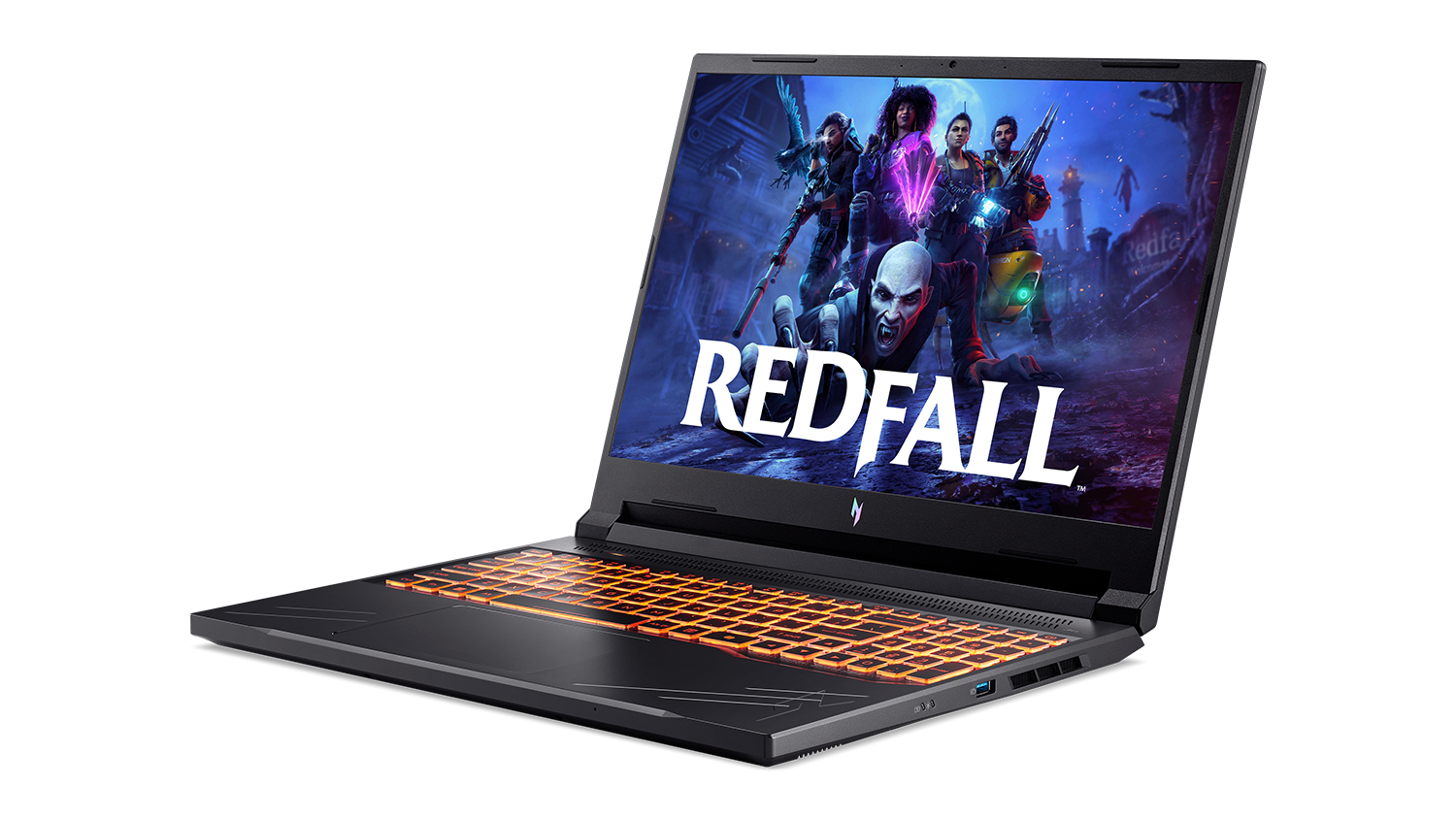 Acer Nitro V 16" Gaming Laptop - AMD Ryzen AI 5 16GB-RAM 512GB-SSD NVIDIA GeForce RTX 5050 8GB Graphics Copilot+ PC - Obsidian Black (NH.QZZSA.001)