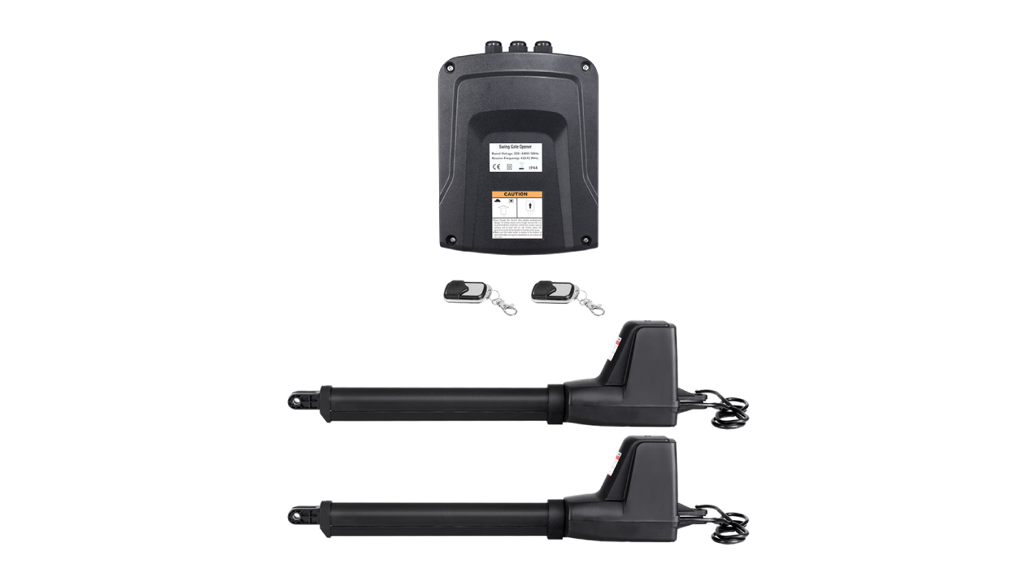 Lockmaster Dual Arm Electronic Swing Gate Opener 24V 50W