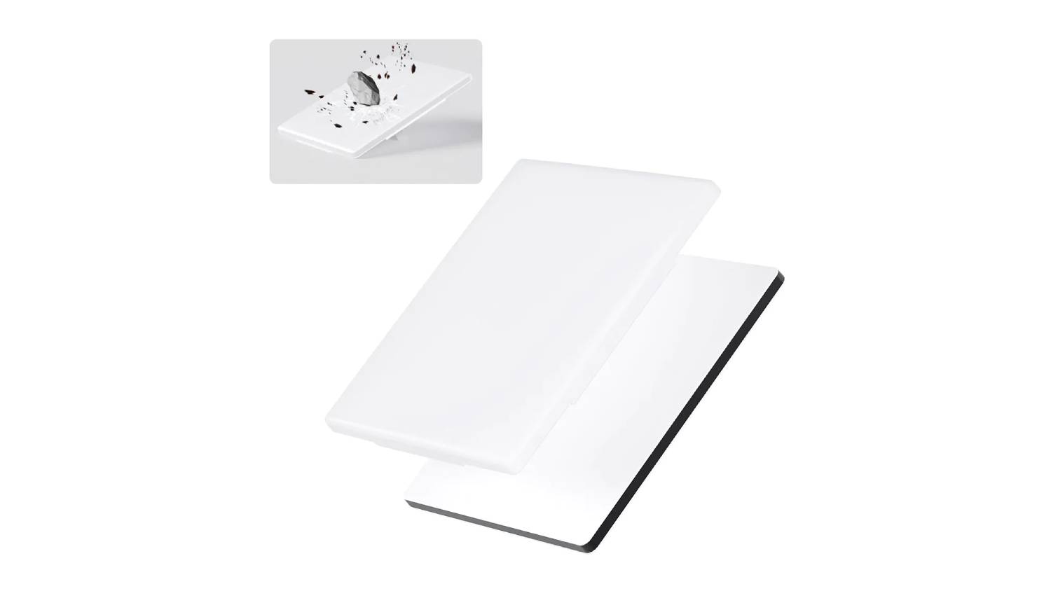 A hard cover protective shell for satellite