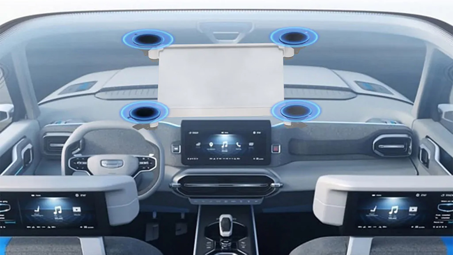 Air Vision Systems Starlink Mini Sunroof Suction Mount - Vehicle Installation Kit