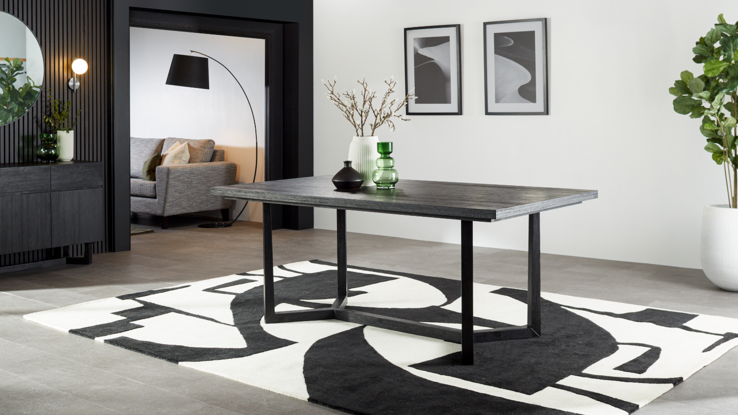 Sarsha 1900mm Dining Table