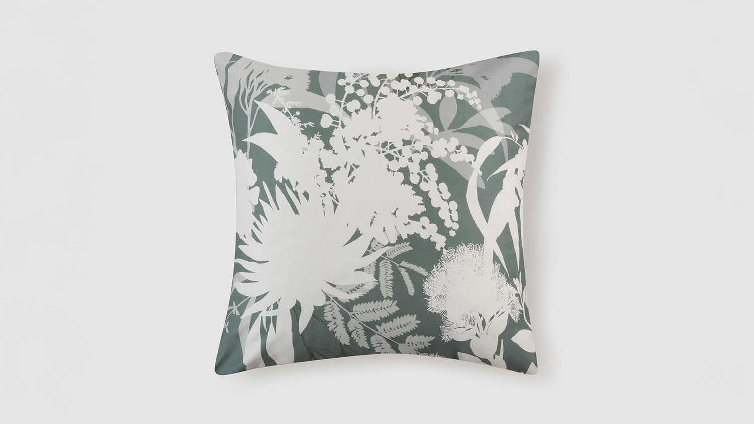 Sorrento Teal European Pillowcase by Savona